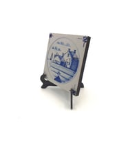 Hollanda Deseni Baskılı MDF Masaüstlük 10X10