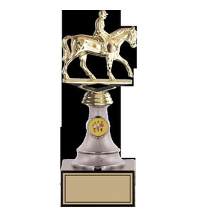 ODAK KUPA - Figürlü Kupalar - At / Binici Figürlü Kupalar FG-010 B - 26 cm