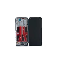 Oppo A74 Ekran Dokunmatik Çıtalı SRV (Siyah)