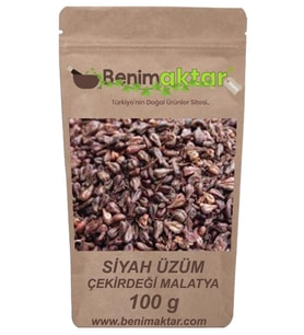 BenimAktar Siyah Üzüm Çekirdeği 100 Gr