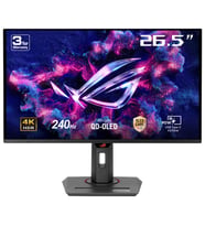 ASUS ROG Strix OLED XG27UCDMG 26.5 inç 240Hz 0.03ms 4K UHD Adaptive Sync QD-OLED Pivot Gaming Monitör