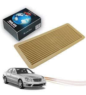 Mercedes E W210 1995-2003 Sunroof Perde Izgarası Krem 2117840644