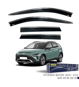 Hyundai Bayon Uyumlu Kromlu Cam Rüzgarlığı Niken Parça