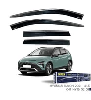 Hyundai Bayon Uyumlu Kromlu Cam Rüzgarlığı Niken Parça