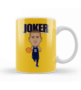 Nikola Jokic Joker Kupa Bardak Porselen