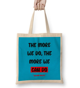 Motivational Quotes Sayings - Entrepreneurs İnspiration Success Work Gifts Bez Çanta Uzun Saplı