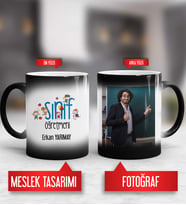 Sınıf Öğretmeni Kupa Bardak Sihirli Fotoğraflı