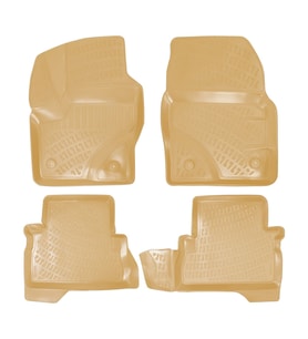 Rizline Ford Kuga 2012-2019 İle Uyumlu 3D Havuzlu Paspas Bej