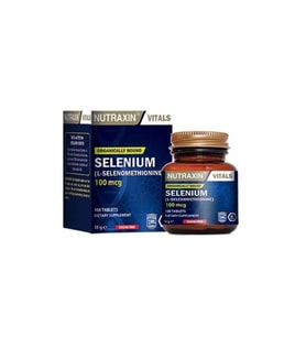 Nutraxin Selenium 100 mcg 100 Tablet - Selenyum Takviyesi