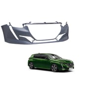 Peugeot 208 2021-2023 Ön Tampon Sıfır Izgaralı Tampon Ön