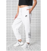 Nike Air Fleece Loose Fit Sweat Pants White Bol Kesim Kadın Eşofman Altı Beyaz