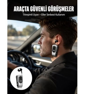 Northcity Yeni Nesil Kablosuz Bluetooth 5.2 Kulaklık – Titreşimli Bildirim ve Uzun Pil Ömrü
