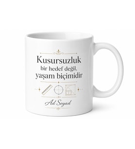 Mükemmeliyetçi Arkadaşa Kusursuzluk Arayışı Milimetrik Hesap Kupa Bardak Hediye