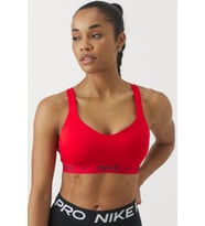 Nike Training Indy Dri Fit High Support Sports Bra Kadın Spor Sütyen Bra Kırmızı