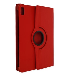 Newface Apple iPad 2025 10.9 10.Nesil (A16) Kılıf 360 Tablet Deri Kılıf - Kırmızı