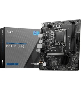 MSI PRO H610M-E DDR5 INTEL MOTHERBOARD