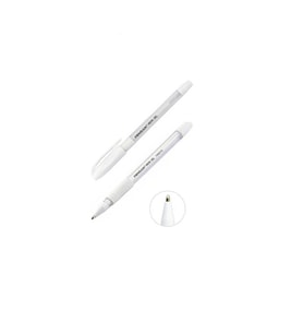 Neon Jel Kalem Beyaz Renk 1.00mm Pensan Neon Gel Tükenmez Kalem Beyaz Renk