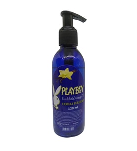 Playboy Vanilla Flavored Pure Edible Massage Oil 120ml Vanilya Aromalı Masaj Yağı