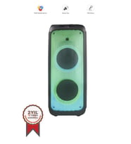 Torima BTS-1938 Siyah RGB Işıklı Taşınabilir Bluetooth  Hoparlör