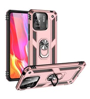 Coverzone Xiaomi Poco C40 ?le Uyumlu K?l?f Silikon Mega Case Stand Olabilme �zelli?i Olan Verus Kapak K?l?f Xiaomi Poco C40 ile Uyumlu Rosegold