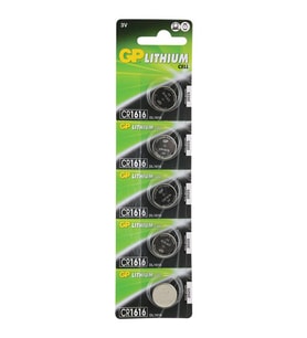 GP CR1616 Lityum 3 Volt Pil 5 Li Paket