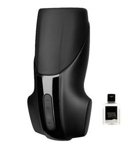 Satisfyer Men Vibration 14 Farklı Titreşim Özelliğine Sahip Şarjlı Titreşimli Mastürbatör+Jel