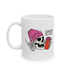Coffe is Life Kahve Kupası 6462
