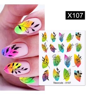 Su transferli nail art sticker X107 (53013-7)