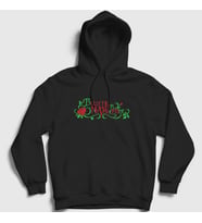 Presmono Unisex Siyah Rose Bullet For My Valentine Kapüşonlu Sweatshirt 23420tt