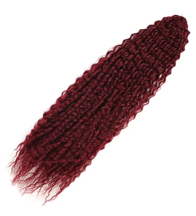 Brazilian Afro Dalgası Saç - Kızıl