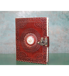 Taşlı Deri Defter