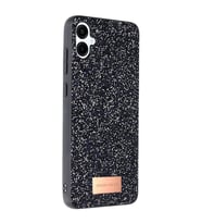 Onegif Samsung Galaxy A06 Bright Simli Kapak - Siyah