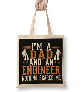 Mens Dad And Engineer Funny Fathers Gift Ideas 01 Bez Çanta Uzun Saplı