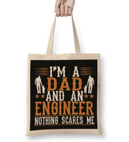 Mens Dad And Engineer Funny Fathers Gift Ideas 01 Bez Çanta Uzun Saplı