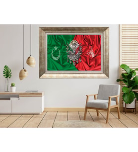 Gümüş Çerçeveli Tablo nb1549