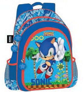 Wiggle Sonic Sırt Çantası Kod:2061 Okul Çantası Lisanslı Orijinal