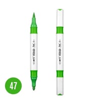 RİCH 17887-47 ART-X ÇİFT TARAFLI DUO AKRİLİK MARKER AÇIK YEŞİL