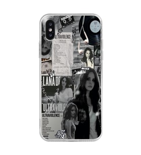Iphone Xsmax Uyumlu Lana Del Rey Desenli Şeffaf Telefon Kılıfı