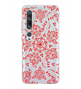 Xiaomi Mi Note 10 Uyumlu Kapak Nostalji Desen Tasarımlı Şeffaf Silikon Kılıf