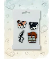 Kamp Çantası - Sırt Çantası - Terlik Süsü Charm Terlik 4'lü Jibbitz Aksesuar Model 2