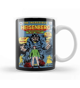 The Incredible Heisenberg Breaking Bad Kupa Bardak Porselen