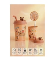 Bardak Model Mini Ayıcıklı Fan