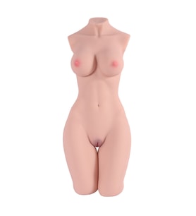 Gerçekçi Boyutlarda 87 cm İskelet  Esnek Yapıda Tüm vücut Mastürbatör