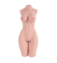 Gerçekçi Boyutlarda 87 cm İskelet  Esnek Yapıda Tüm vücut Mastürbatör