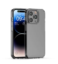 iPhone 15 Pro Kılıf Coss Şeffaf Sert Silikon Kılıf (Renksiz)