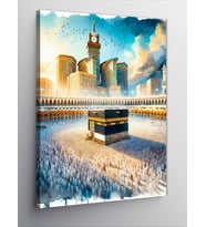 Kanvas Tablo Sulu Boya Kabe Resmi