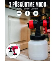 3 Farklı Püskürtme Modu İle Homojen Boya Dağılımı