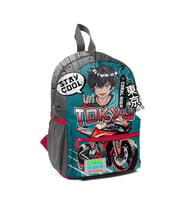 Coral High Küçük Boy Anaokulu Sırt Çantası Anime Motorsiklet 23564 (Karışık)