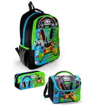 Coral High Kids Kulaklık Game Desenli 3'lü Okul Çanta Seti SET0123667