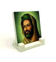 Hz. Hüseyin TasviriBaskılı Doğaltaş Masaüstlük